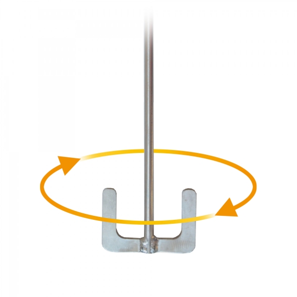 Anchor mixing paddle AR 100 stainless steel V2A