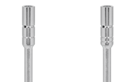 Set Double mixing paddles I and II stainless steel V2A