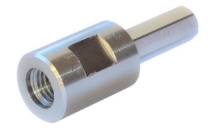 Raccord inox M14 interne / BS SW12 externe