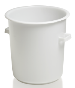 Seau plastique 75 litres pour MV 75 pour les aliments