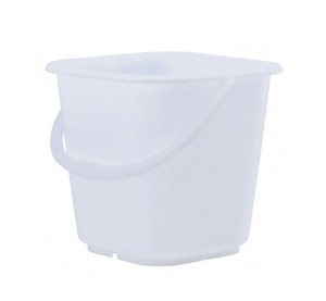 Seau industriel carré 14 litres pour les aliments