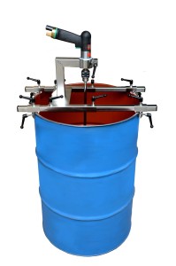 Barrel traverse for power tool mixers stainless steel V2A